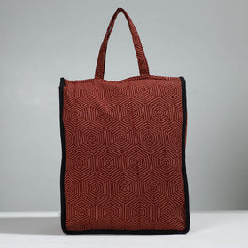 Brown Handcrafted Cotton Shopping Bag 02