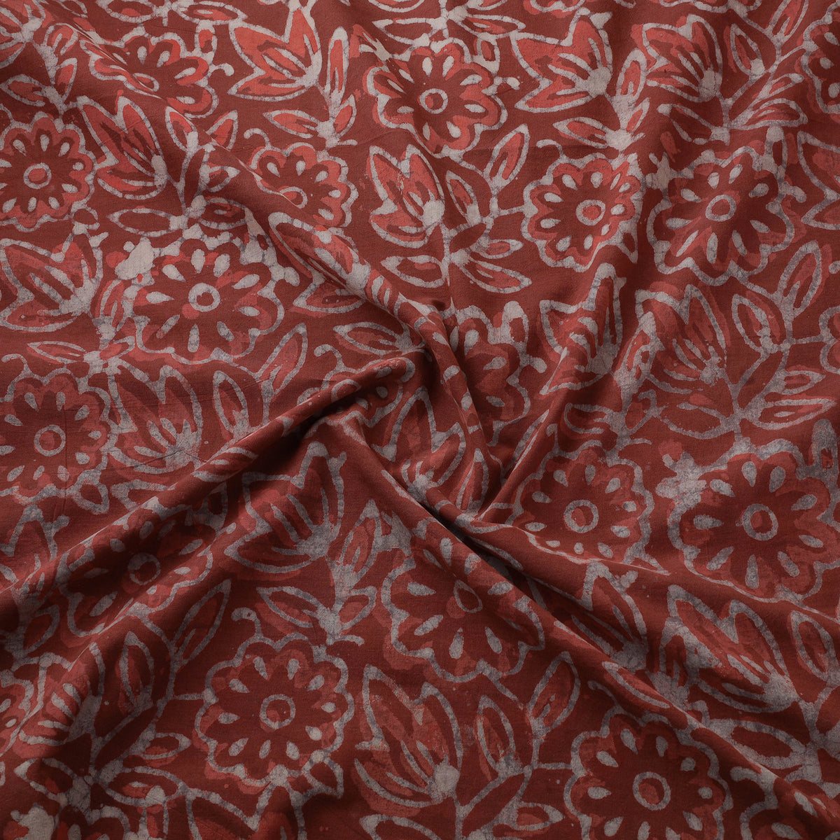 Bagru Dabu Hand Block Prints Natural Dyed Cotton Fabric 74