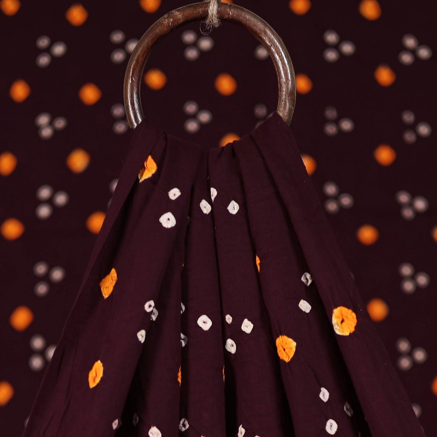 Kutch Bandhani Tie-Dye Cotton Fabric 18