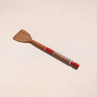 Handmade Lacquered Wooden Spatula (13 in) 20