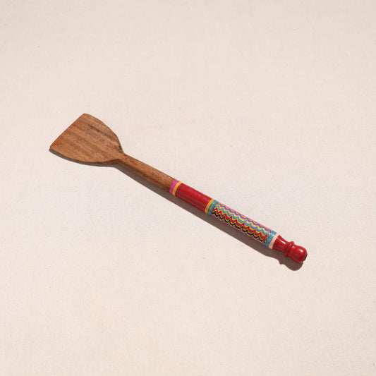 Handmade Lacquered Wooden Spatula (13 in) 20