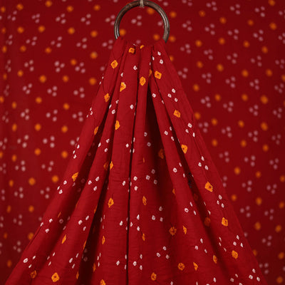 Kutch Bandhani Tie-Dye Cotton Fabric 17