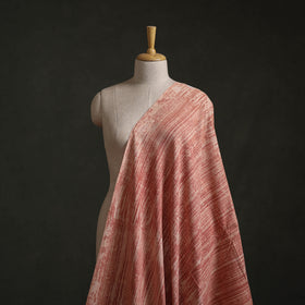 Red - Authentic Kutch Hand Block Batik Print Pure Handwoven Natural Dyed Kala Cotton Fabric 74