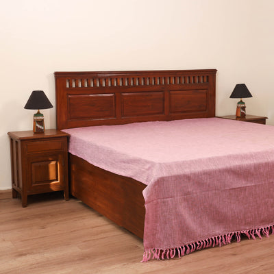 Bijnor Pure Handloom Cotton Double Bed Sheet (108 x 90 in) 26