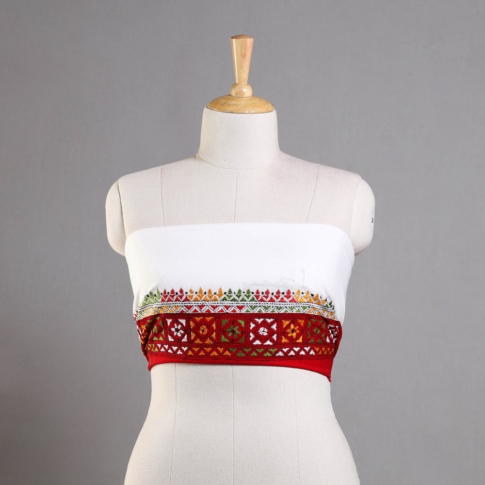 Kantha Embroidery Blouse Piece