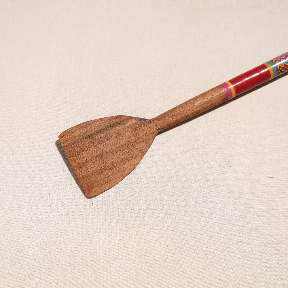 Handmade Lacquered Wooden Spatula (13 in) 20