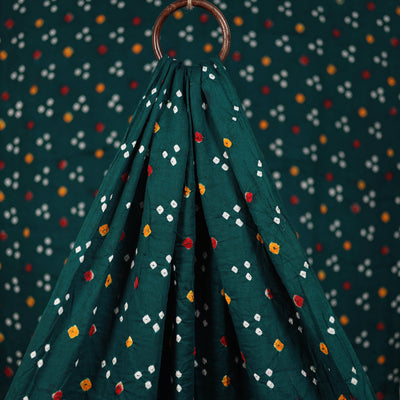 Kutch Bandhani Tie-Dye Cotton Fabric 16