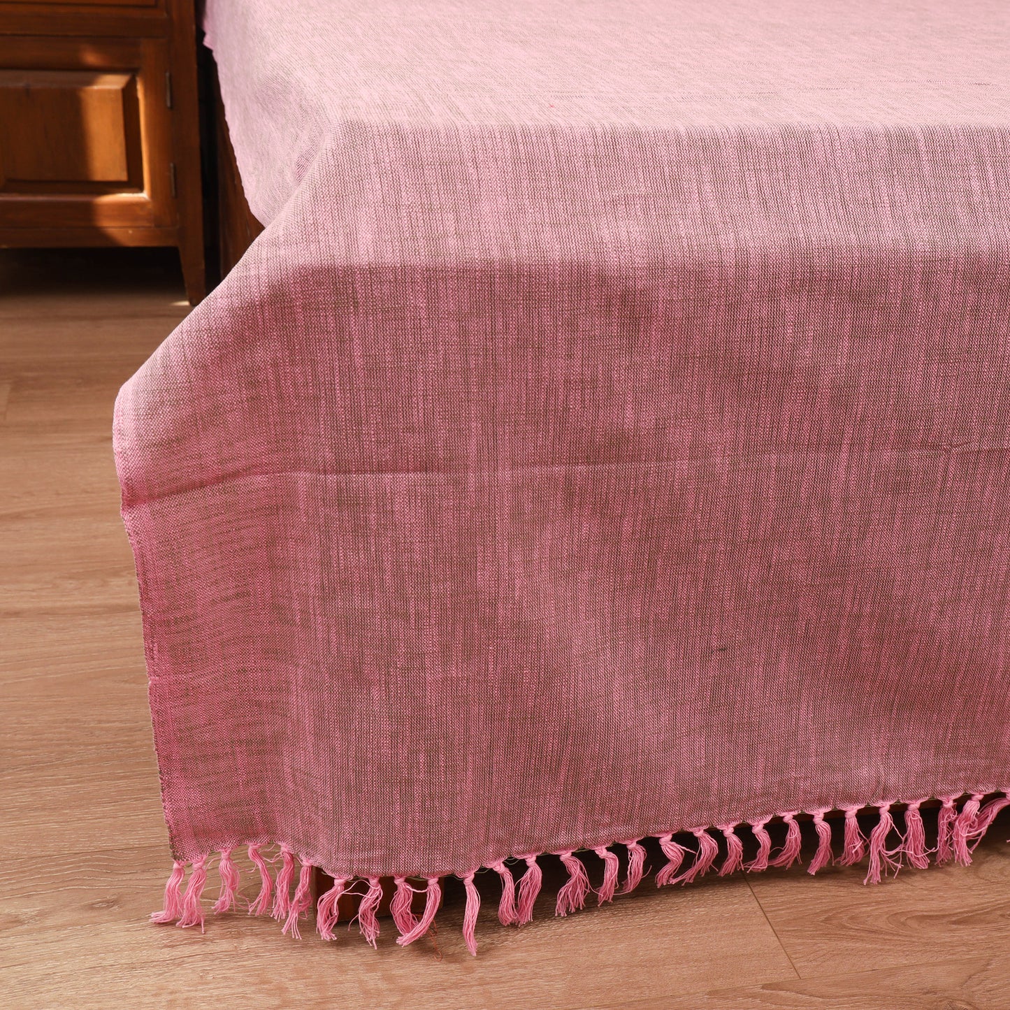 Bijnor Pure Handloom Cotton Double Bed Sheet (108 x 90 in) 26