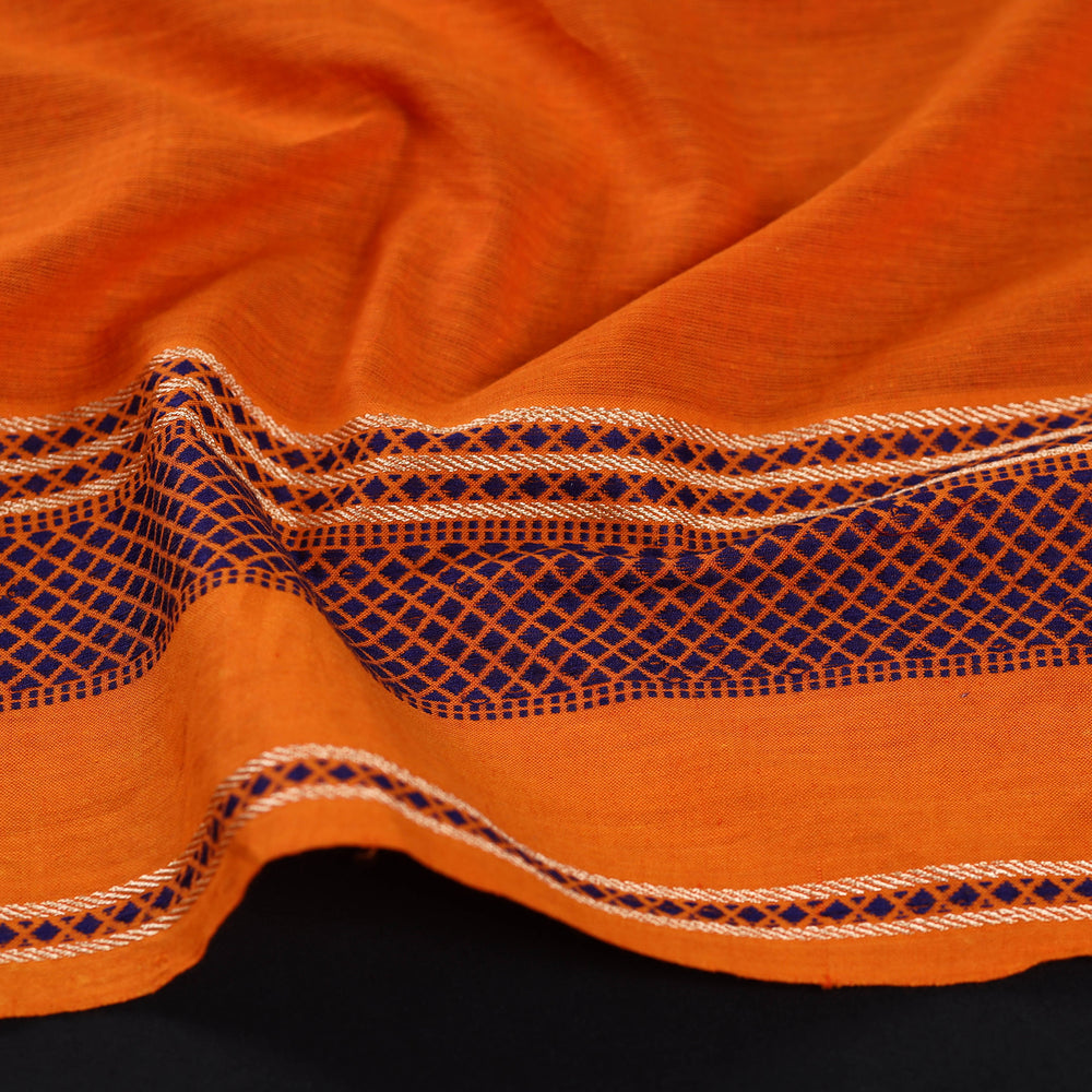 Orange - Kanchipuram Cotton Blouse Piece 46