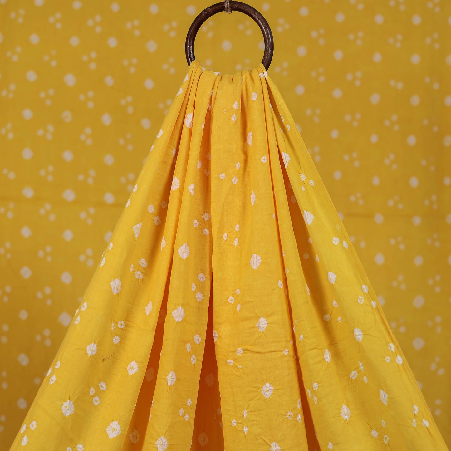 Kutch Bandhani Tie-Dye Cotton Fabric 15
