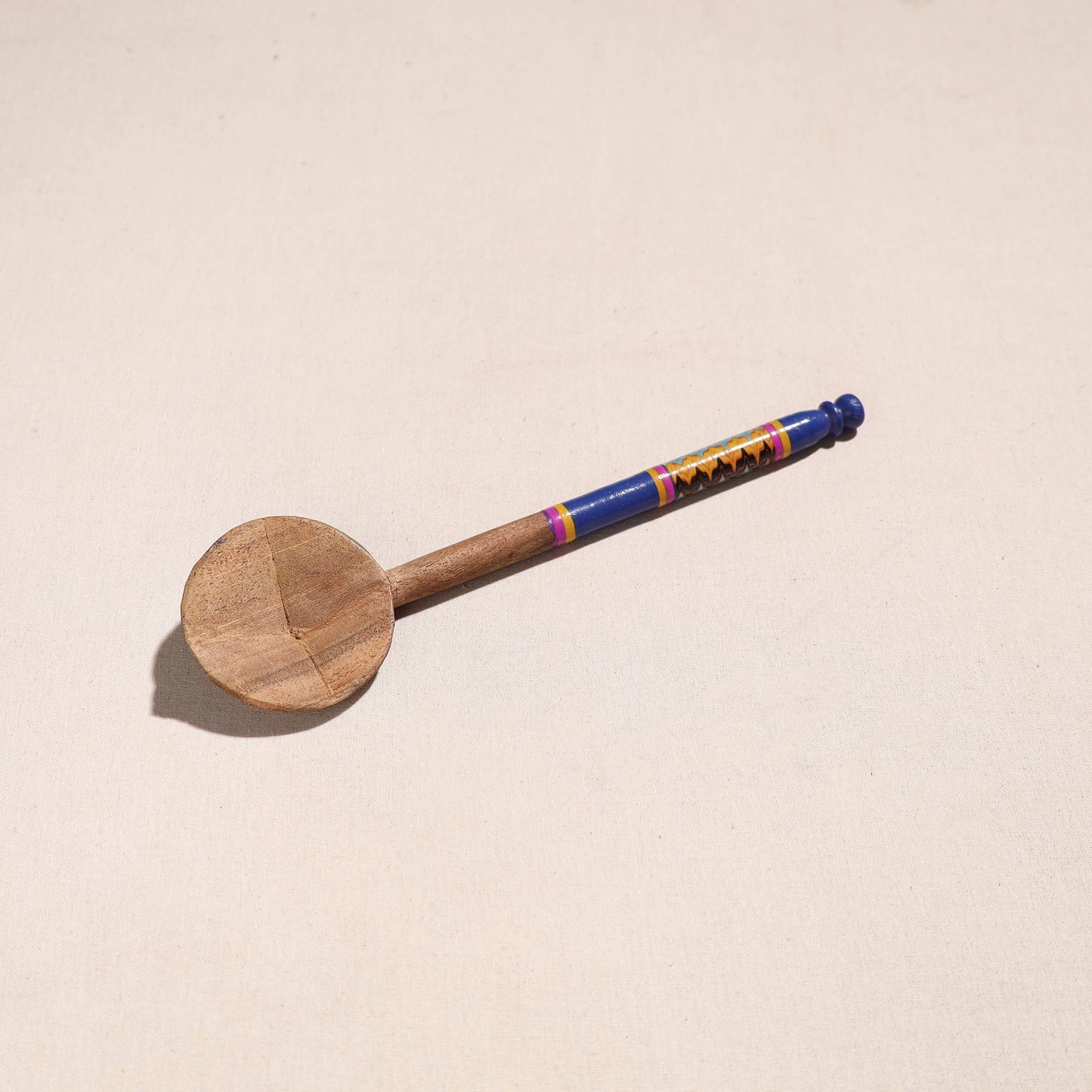 Handmade Lacquered Wooden Ladle Spoon (12 in) 30