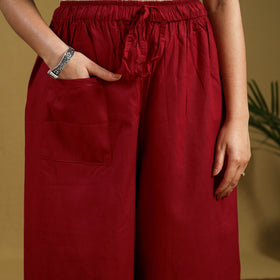 Buy Cotton Bengal Kantha Hand Embroidery Palazzo