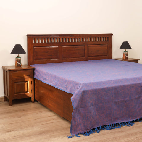 Bijnor Pure Handloom Cotton Double Bed Sheet (108 x 90 in) 27