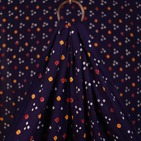 Kutch Bandhani Tie-Dye Cotton Fabric 14