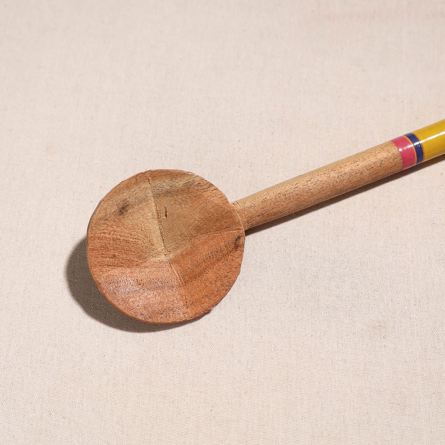 Handmade Lacquered Wooden Ladle Spoon (12 in) 31