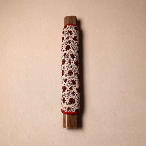 Buy Handmade Cotton Beige Fridge Handle Cover