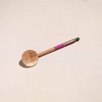 Handmade Lacquered Wooden Ladle Spoon (12 in) 32