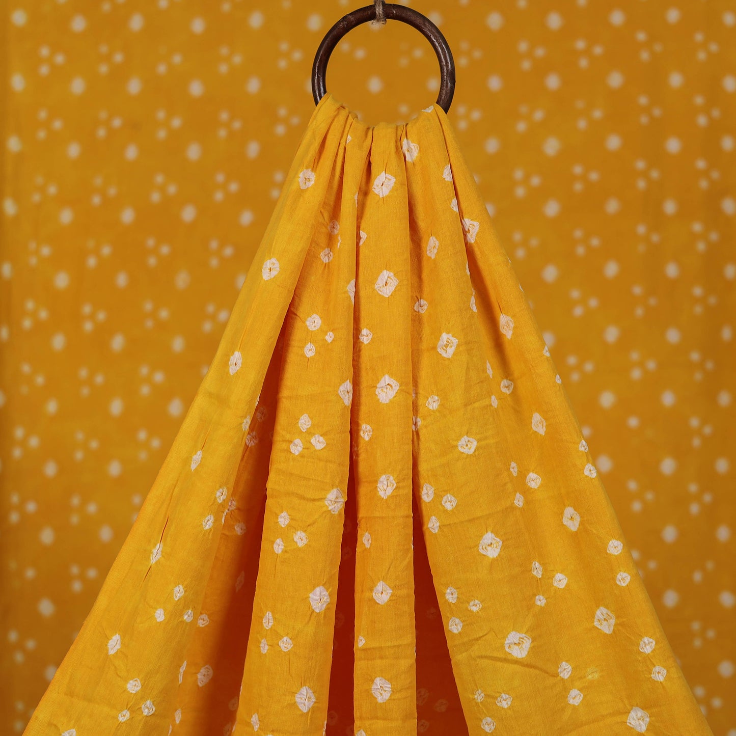 Kutch Bandhani Tie-Dye Cotton Fabric 10