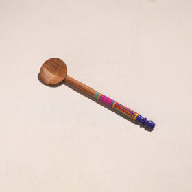 Buy Handmade Lacquered Wooden Ladle Spoon 