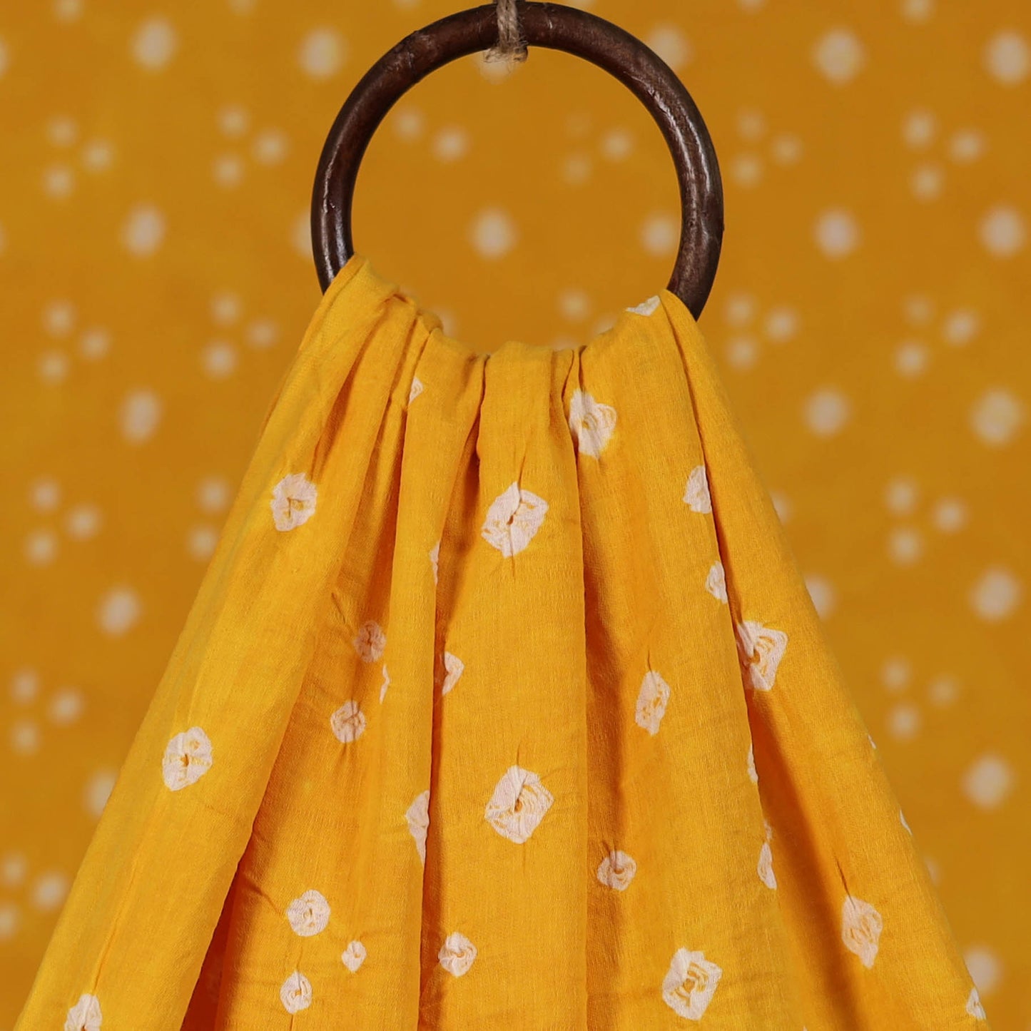 Kutch Bandhani Tie-Dye Cotton Fabric 10
