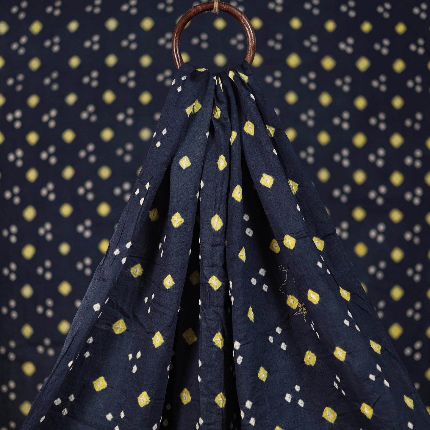 Kutch Bandhani Tie-Dye Cotton Fabric 09