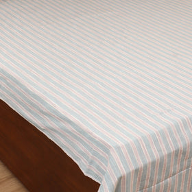 Bijnor Pure Handloom Cotton Double Bed Sheet (108 x 90 in) 30