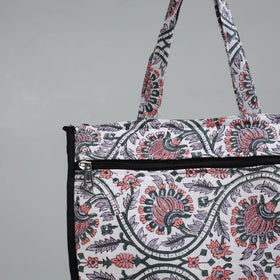 Multicolor Handcrafted Cotton Shopping Bag 08