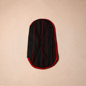 Buy Black Handmade Cotton Fridge Handle Cover