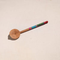 Handmade Lacquered Wooden Ladle Spoon (12 in) 35