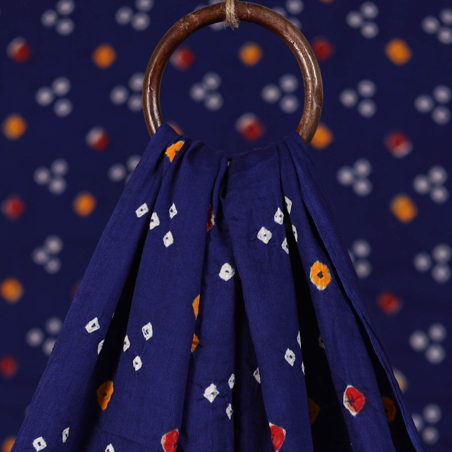 Kutch Bandhani Tie-Dye Cotton Fabric 05