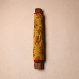 Buy Handmade Cotton Yellow Fridge Handle Cover