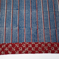 Blue - Pipad Block Printed Cotton Blouse Piece 126