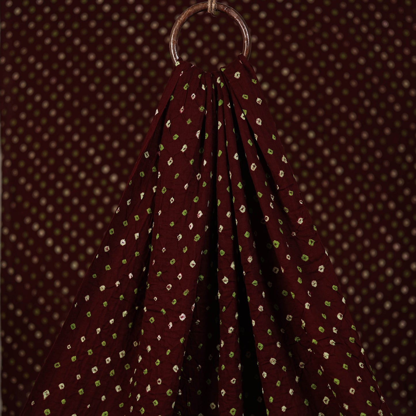 Kutch Bandhani Tie-Dye Cotton Fabric 03