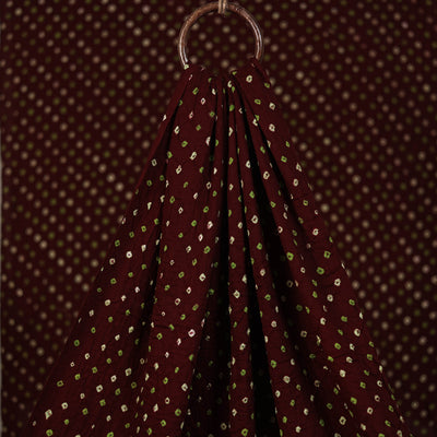 Kutch Bandhani Tie-Dye Cotton Fabric 03