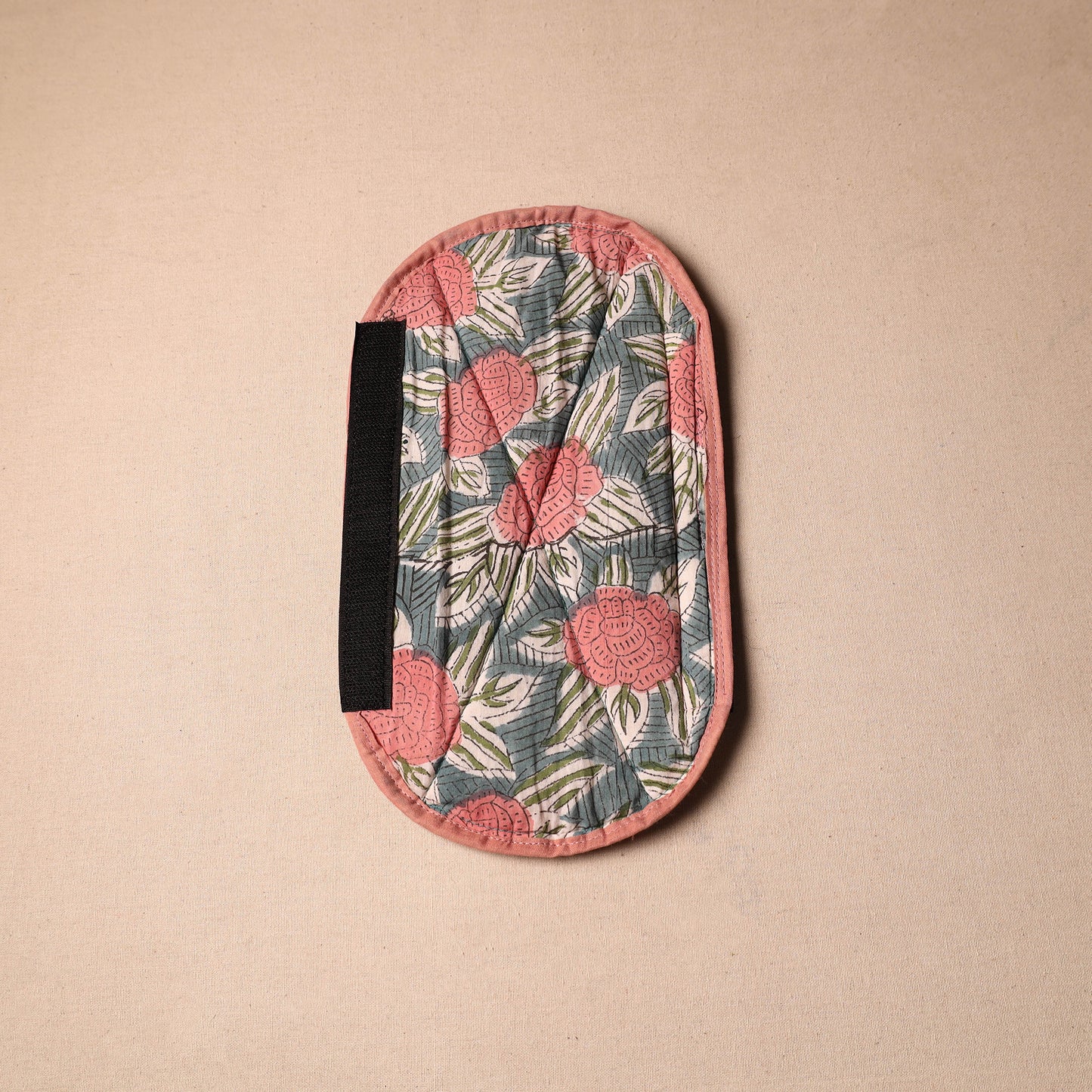 Buy Handmade Cotton Green Fridge Handle Cover