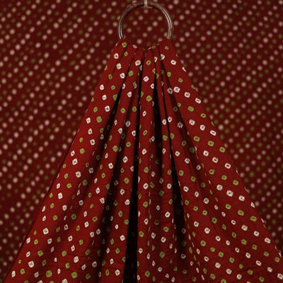 Kutch Bandhani Tie-Dye Cotton Fabric 02