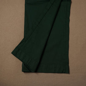 Green - Cotton Lycra Elasticated Plain Pant for Women 03