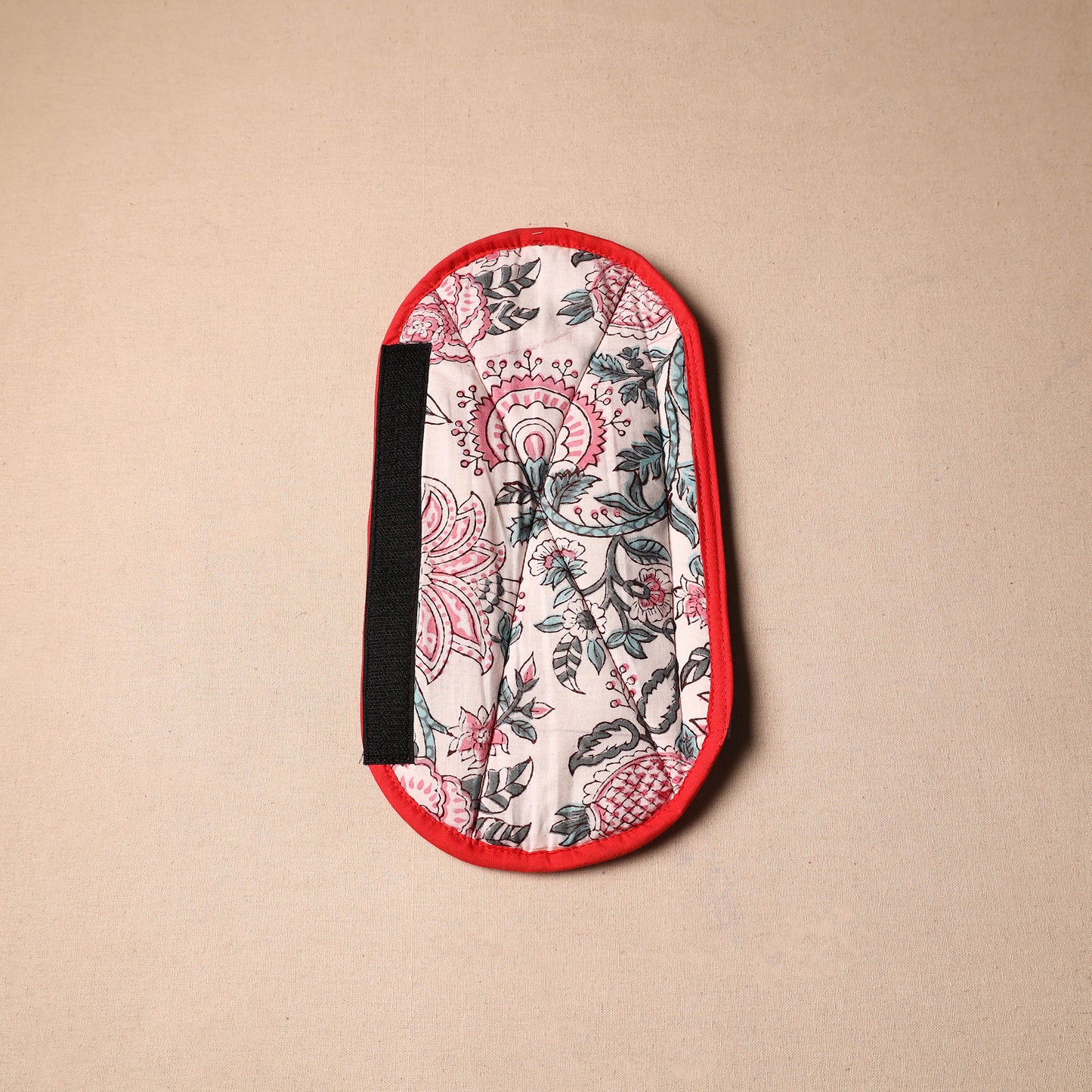 White - Handmade Cotton Fridge Handle Cover 37