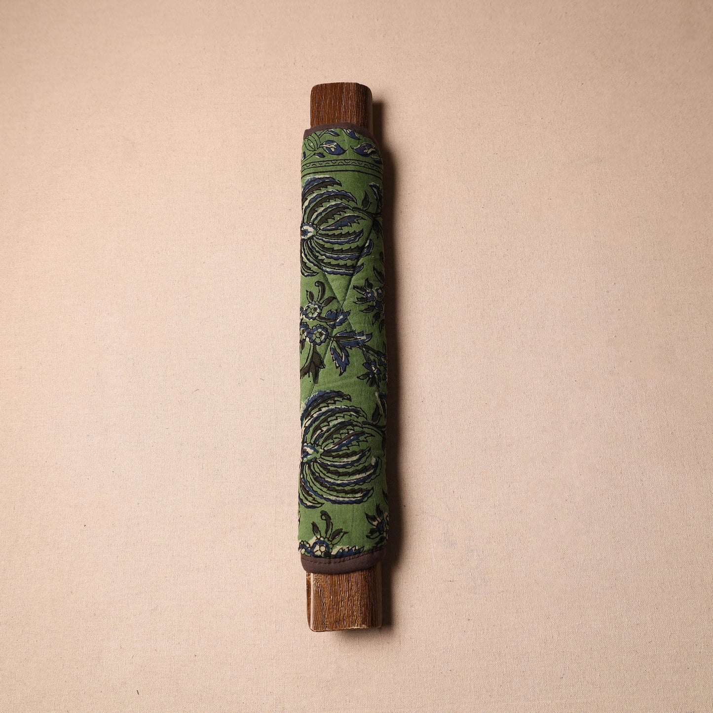 Buy Handmade Cotton Green Fridge Handle Cover