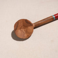 Handmade Lacquered Wooden Ladle Spoon (12 in) 37