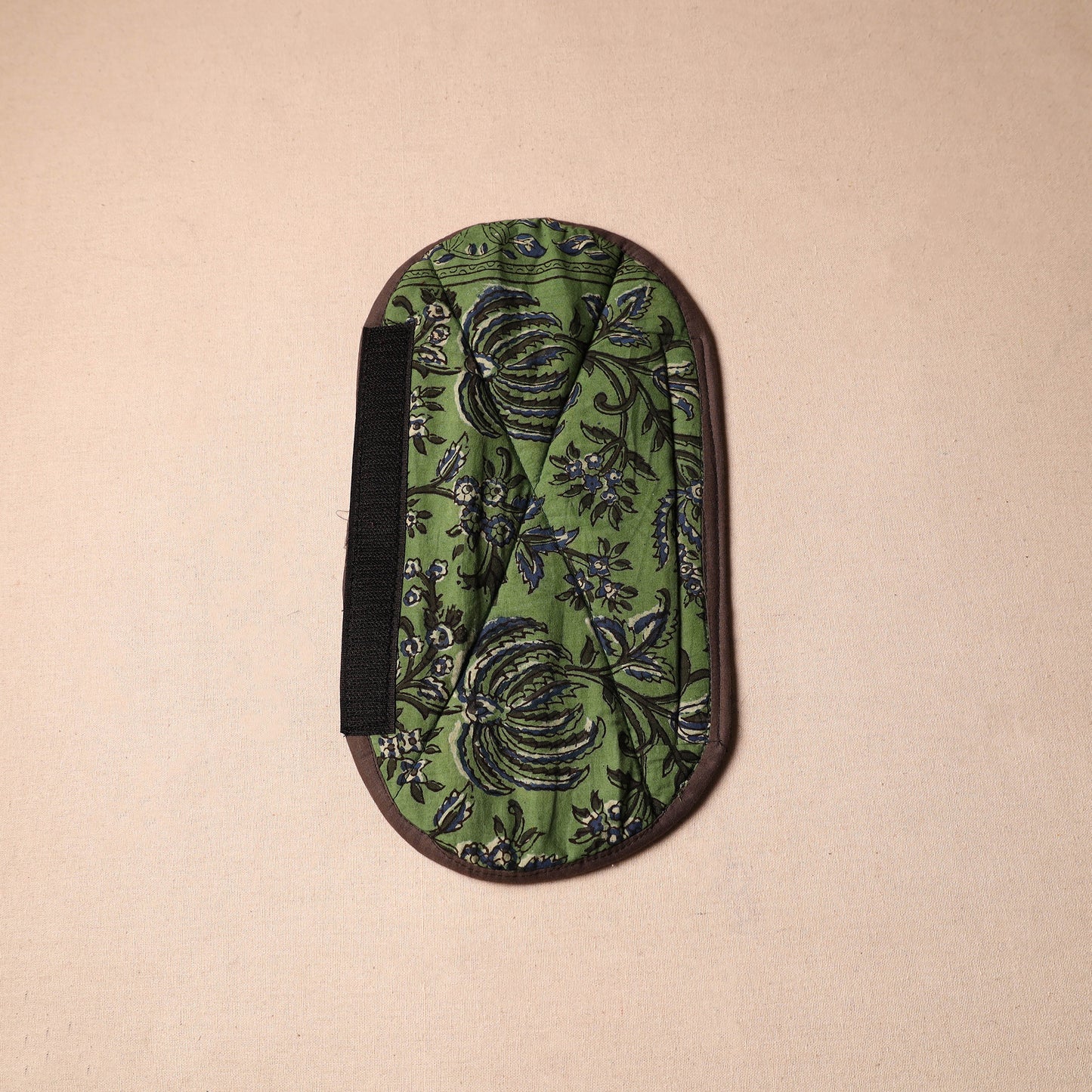 Buy Handmade Cotton Green Fridge Handle Cover