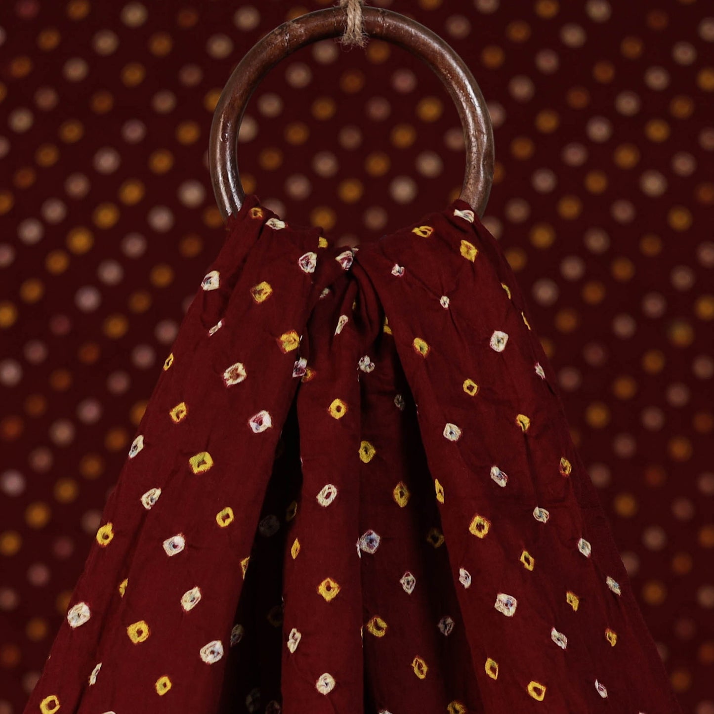 Kutch Bandhani Tie-Dye Cotton Fabric 01