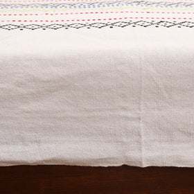 Bijnor Pure Handloom Cotton Double Bed Sheet (108 x 90 in) 31