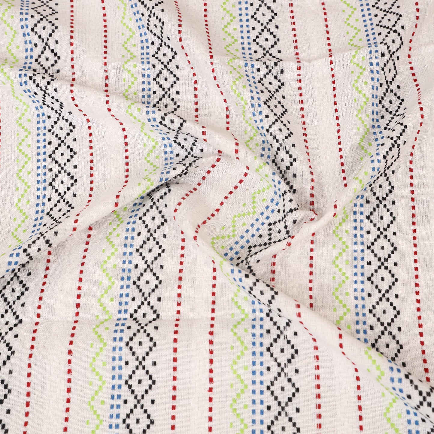 Bijnor Pure Handloom Cotton Double Bed Sheet (108 x 90 in) 31