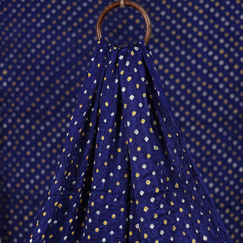 Kutch Bandhani Tie-Dye Modal Silk Fabric 19