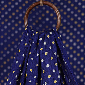 Kutch Bandhani Tie-Dye Modal Silk Fabric 19