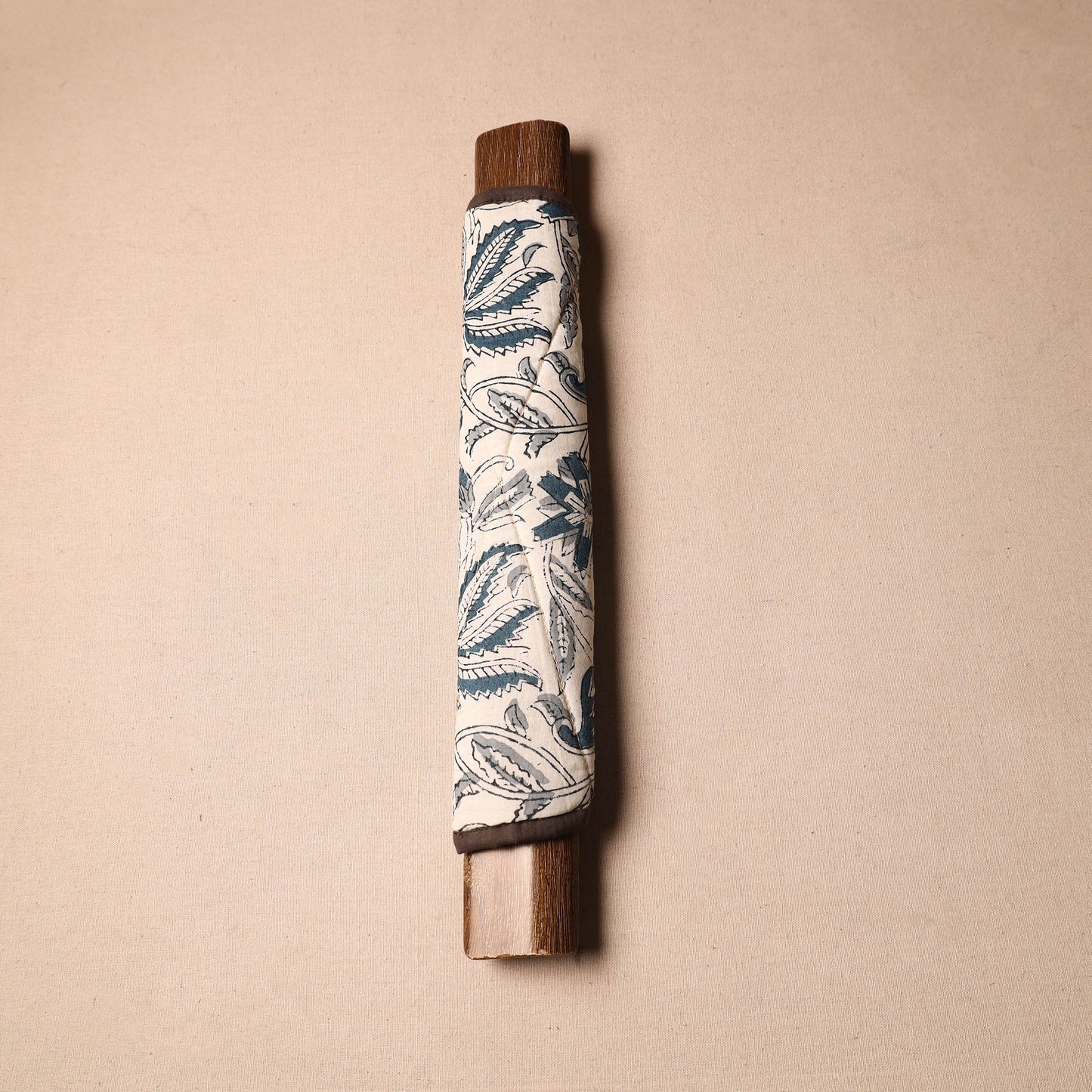 Buy Handmade Cotton Beige Fridge Handle Cover