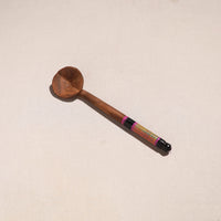 Handmade Lacquered Wooden Ladle Spoon (12 in) 39