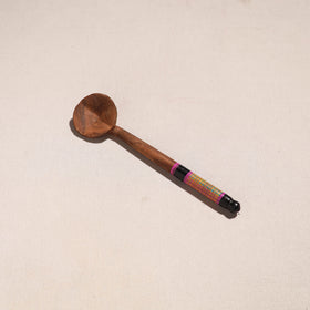 Buy Handmade Lacquered Wooden Ladle Spoon 