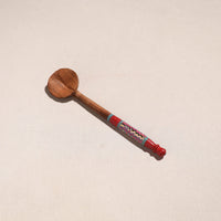 Handmade Lacquered Wooden Ladle Spoon (12 in) 40